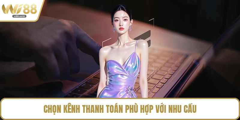 Chọn kênh thanh toán phù hợp với nhu cầu
