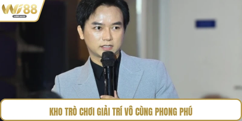 Kho trò chơi giải trí vô cùng phong phú