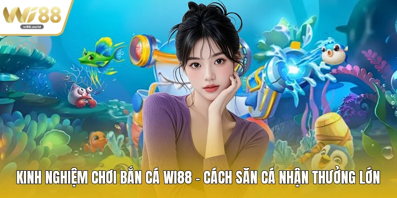 Kinh Nghiệm Chơi Bắn Cá WI88 - Cách Săn Cá Nhận Thưởng Lớn